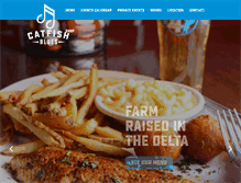 Tablet Screenshot of catfishblues.com